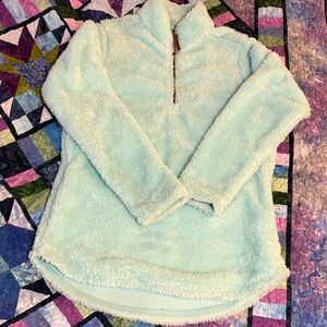 Charles River Apparel Mint Green Women's Fleece  Sweater